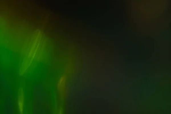 Blur abstract green defocused lens flare glow — Stock Photo, Image