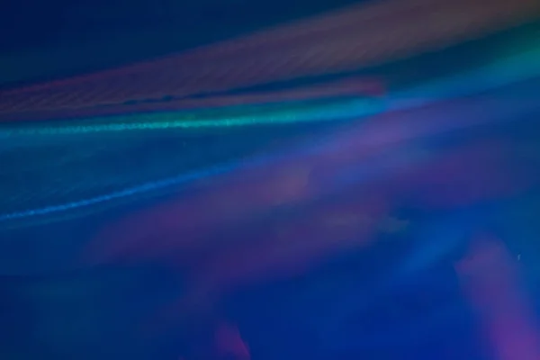 Oskärpa blå ljusvågor oskärpa linsen flare glöd — Stockfoto