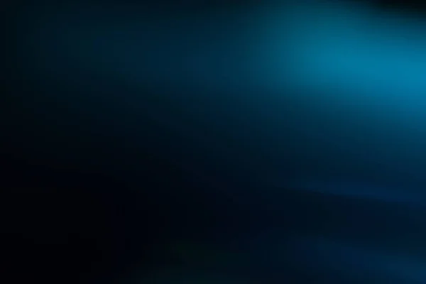 レンズフレア デフォーカスぼやけた光輝くダークブルー — ストック写真
