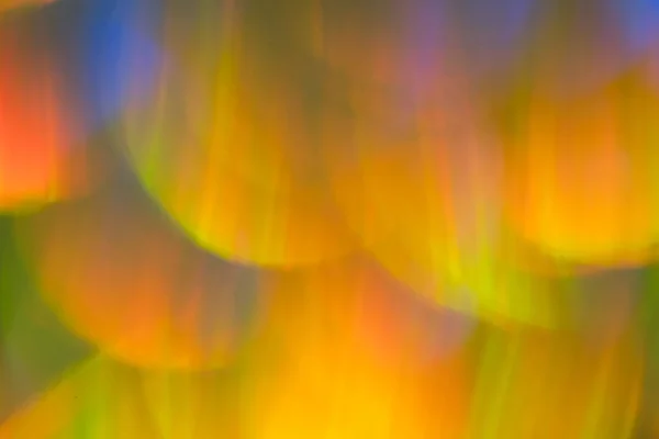 Blur lens flare lights bokeh illuminated glow — Stock Photo, Image