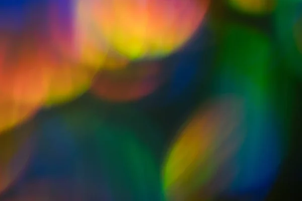 Defocused lens flare lights blur illuminated glow — Stock Photo, Image