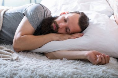 ses uyku sağlıklı yaşam adam sakin coziness