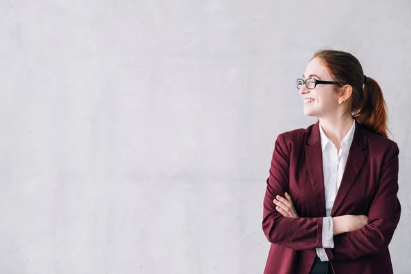 Vrouwelijke zakelijke vrouwen macht vertrouwen beroep — Stockfoto