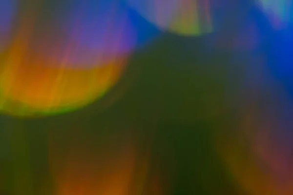 Blurred colorful lens flare glow abstract design — Stock Photo, Image