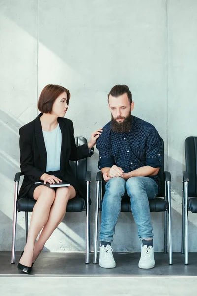 Destek empati iş görgü görüşmesi