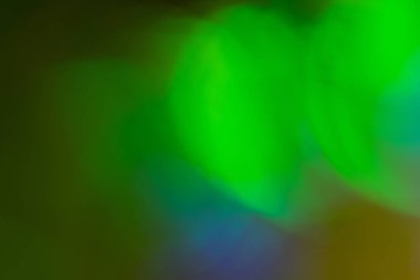 yeşil bokeh lekeler soluk yaprak arka plan