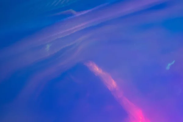 Bokeh fialový tmavě modrý Vesmírní rozostření světlice — Stock fotografie