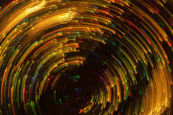 neon whirl lines lens flare blur defocused light