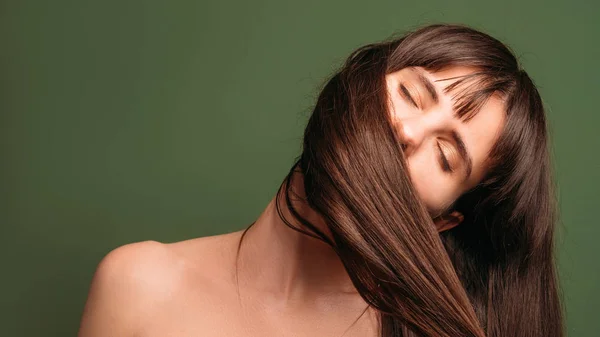 Champú natural cuidado profesional de la belleza del cabello — Foto de Stock