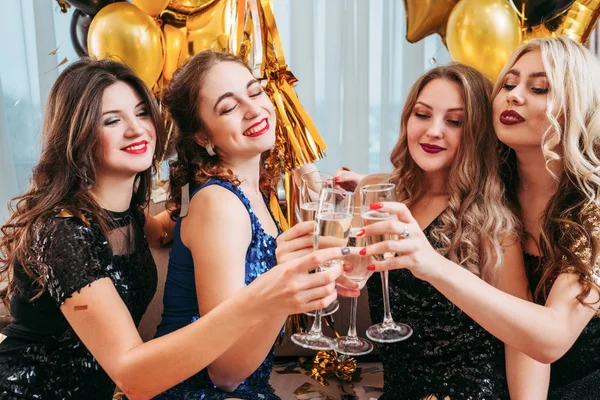 Girls hen party celebration special event — Stock Photo, Image