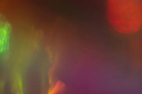 Blur abstract Multicolor defocused lens flare gloed — Stockfoto