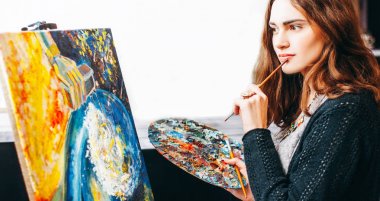 modern sanat ilham yaratıcılık atölye stüdyosu