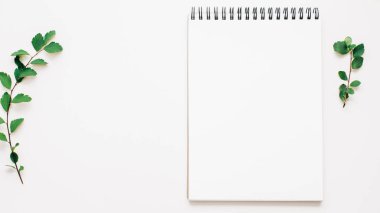 not defteri maket boş sketchbook boş sayfa beyaz