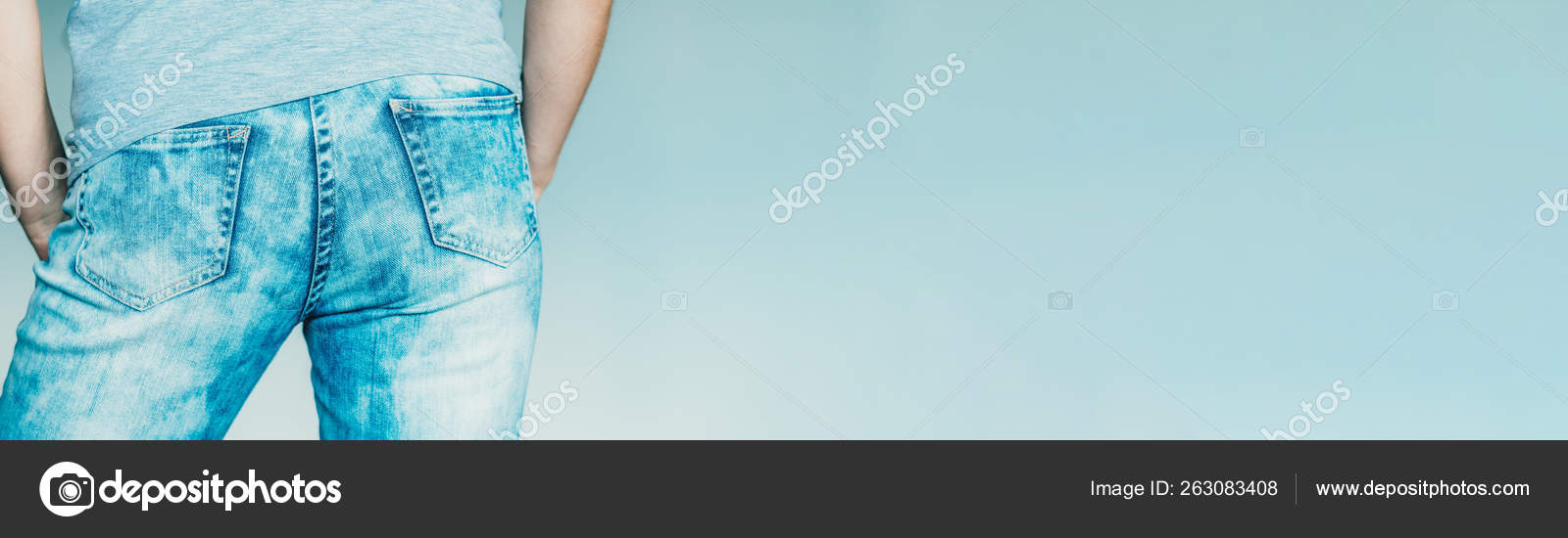male butt in jeans