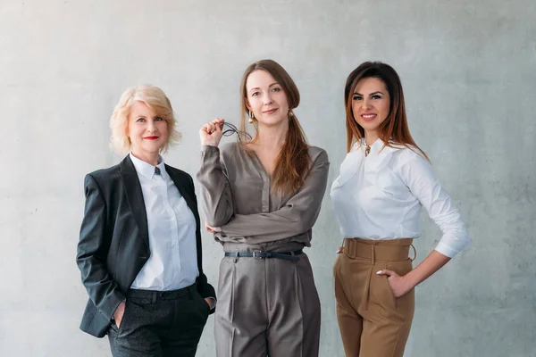 Erfolgreiche selbstbewusste Business Women Partnerschaft — Stockfoto