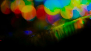 renkli lens parlama sıkan ışıklar yansıması