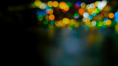 renkli lens parlama çok renkli flaş ışıkları
