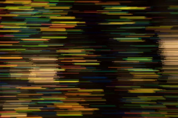 Blur Multicolor ränder bokeh lins flare effekt — Stockfoto