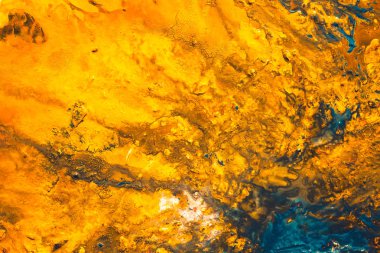 soyut günbatımı gökyüzü turuncu boya resim arka plan