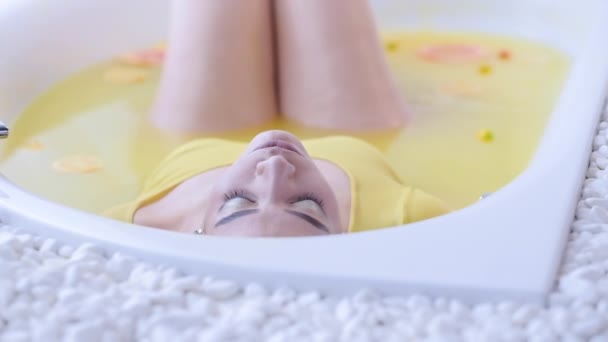 Home Spa terápia haj bőrkezelés wellness — Stock videók