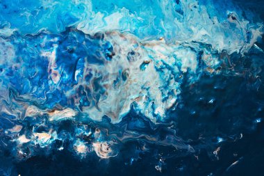 soyut beyaz mavi boya arka plan karlı etkisi