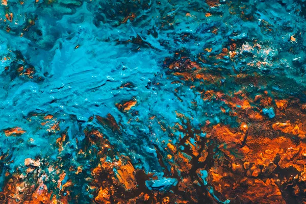 Абстрактна акрилова олійна фарба фон рельєфне мистецтво — стокове фото