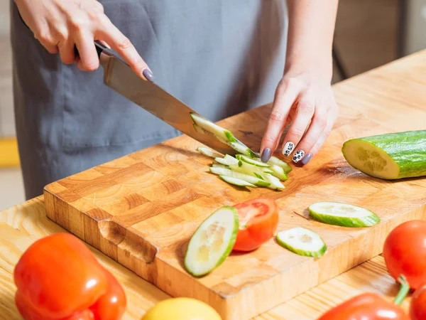 Dieta saludable estilo de vida vegetariano cocina casera — Foto de Stock
