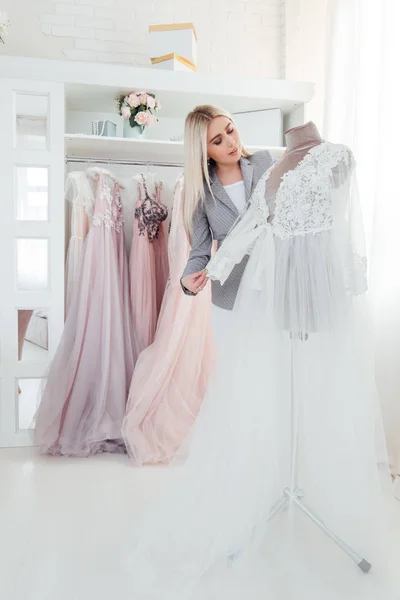luxury boutique consultant designer evening gown