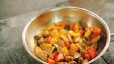 et sebze hazırlama gıda güveç yemek