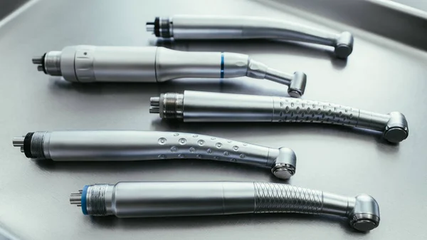 Diş hekimliği ekipmanları diş sağlık türbini — Stok fotoğraf