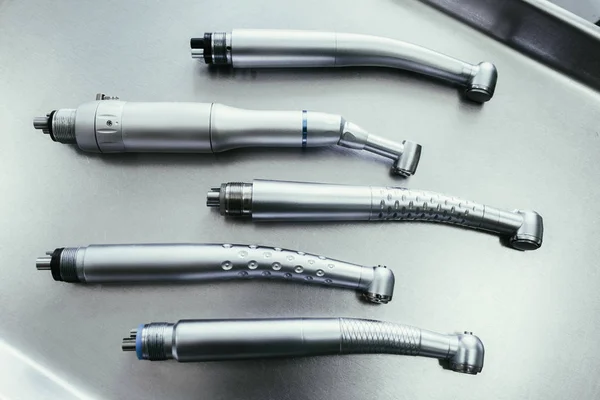 Dental healthcare stomatology turbine handpieces — Stock Photo, Image