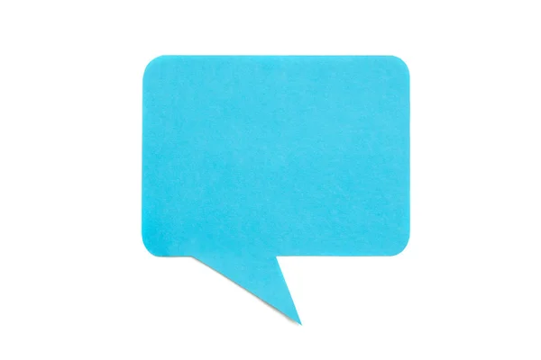 Kommunikation Chat-Symbol Attrappe weißen Hintergrund — Stockfoto