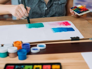 hobi yaratıcılık sanatçı soyut sanat boyama