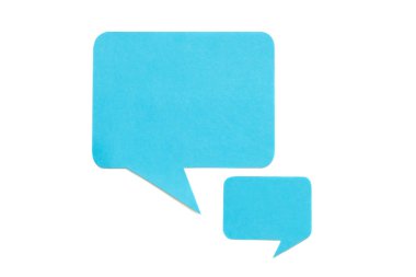 diyalog mesajı simgeleri mockup beyaz arka plan