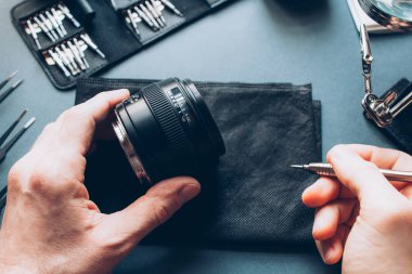 teknik bakım desteği fotoğraf kamera lens tamiri