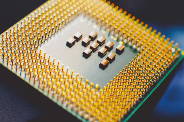 Komponen komponen komputer teknologi informasi cpu — Stok Foto