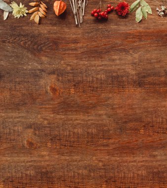 sonbahar renkleri ahşap arka plan sonbahar aranjmanı