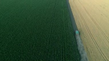 tarımsal peyzaj hava alanları kamyon hareketli