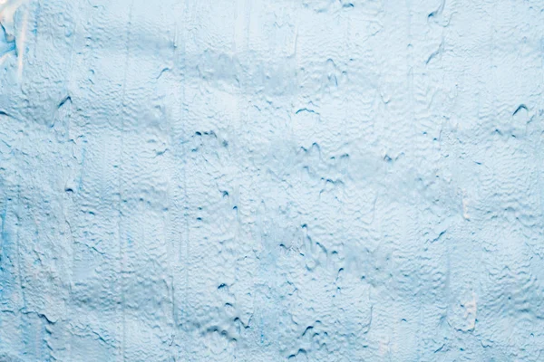 Ég kék akril festék háttér maszatos hab — Stock Fotó