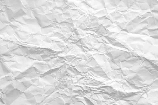 white crumpled paper wrinkled texture background