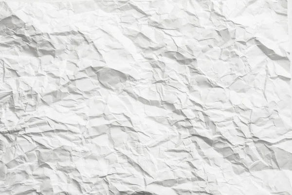 Weiße zerknüllte Papier Grautöne minimalistisches Design — Stockfoto