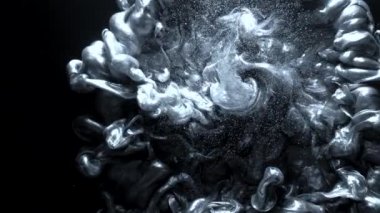 mürekkep patlama kimyasal sıvı sızıntısı gümüş glitter