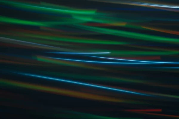 Nacht festliche Lichter Bewegung Neon bunte Linien — Stockfoto