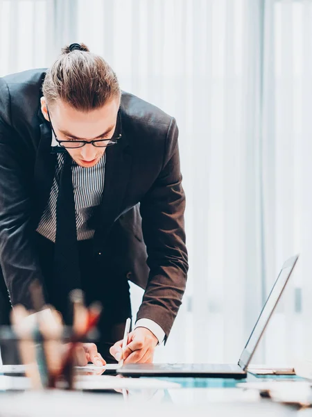 Successful professional career business man — Stock Photo, Image