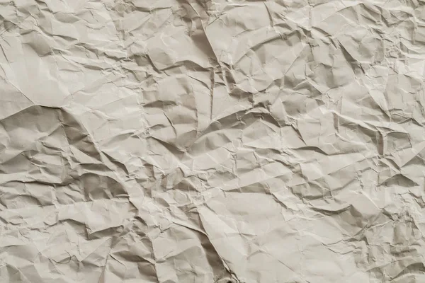 Šedý zmačkaný papír minimalistický design pozadí — Stock fotografie