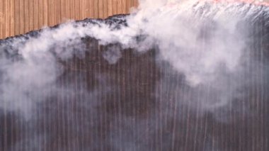 bitki örtüsü imha kırsal alan yangın yanan