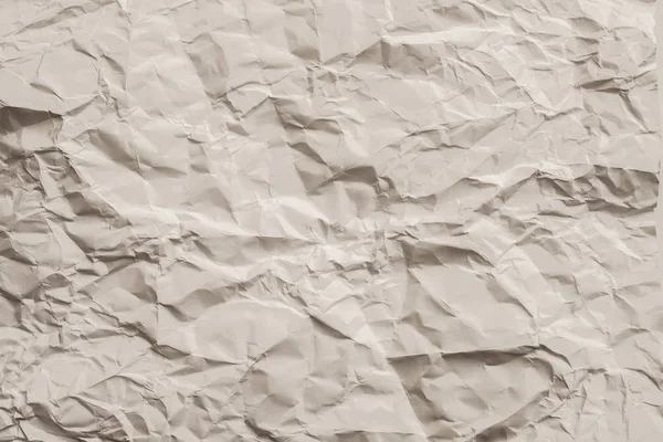 Béžová zmačkaný papír vrstvu efektu rozdrcené kamene — Stock fotografie