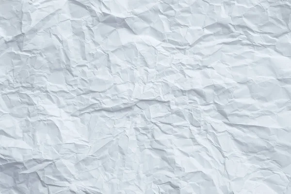 Blau getöntes weißes faltiges Papier gealterte Designkunst — Stockfoto