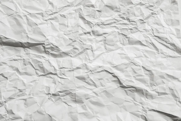 Grijs gestemde witte gerimpeld papier leeftijd achtergrond — Stockfoto