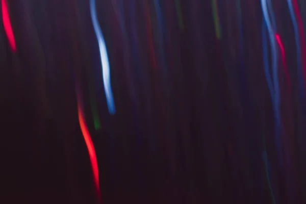 ネオンマゼンタブルー輝くライン花火の火花 — ストック写真